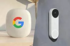 Google Wired Doorbell drátový zvonek Nest WiFi Pro router