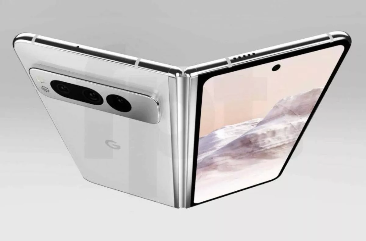 Google Pixel Fold rendery Front Page Tech