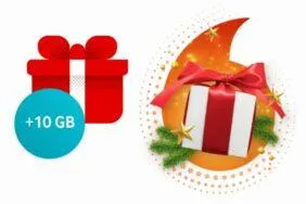 Vodafone dárek 10 GB dat