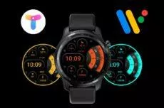 aplikace TimeShow ciferníky Wear OS Mobvoi Ticwatch