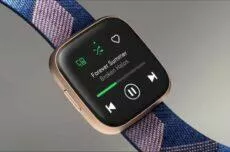 Fitbit Versa Sense konec přehrávání Deezer Pandora