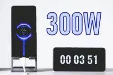 Xiaomi Redmi 300W nabíjení video ukázka Weibo