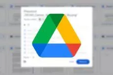 Disk Google Drive přenos souborů složek nová nabídka menu