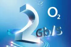 O2 2gbs optický internet připojení 2 000 kbps nejrychlejší v čr