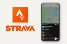 Strava aplikace Spotify přehrávač