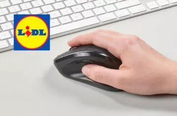 LIDL bezdrátová ergonomická myš Silvercrest SFM 2400