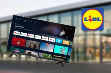 lidl levná televize android tv