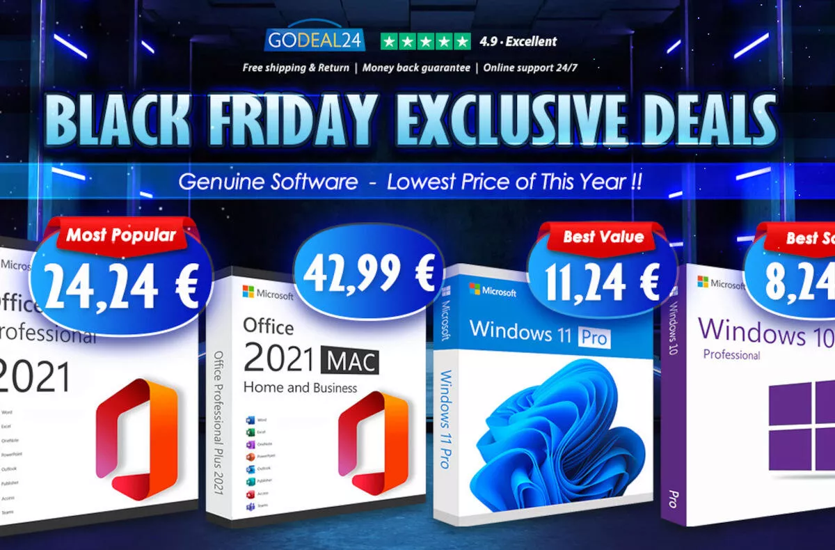 Godeal24 Black Friday Windows Office