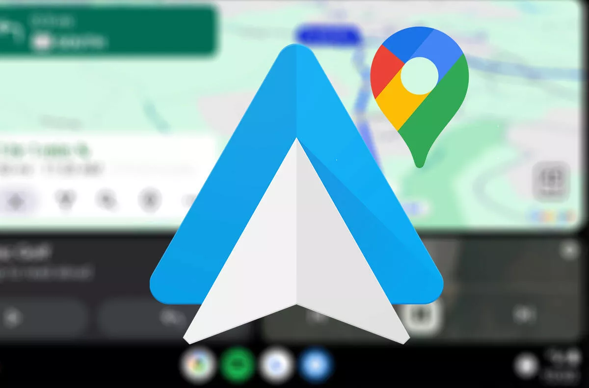 mapy google android auto barvy