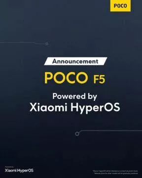 globální hyperos aktualizace Poco F5