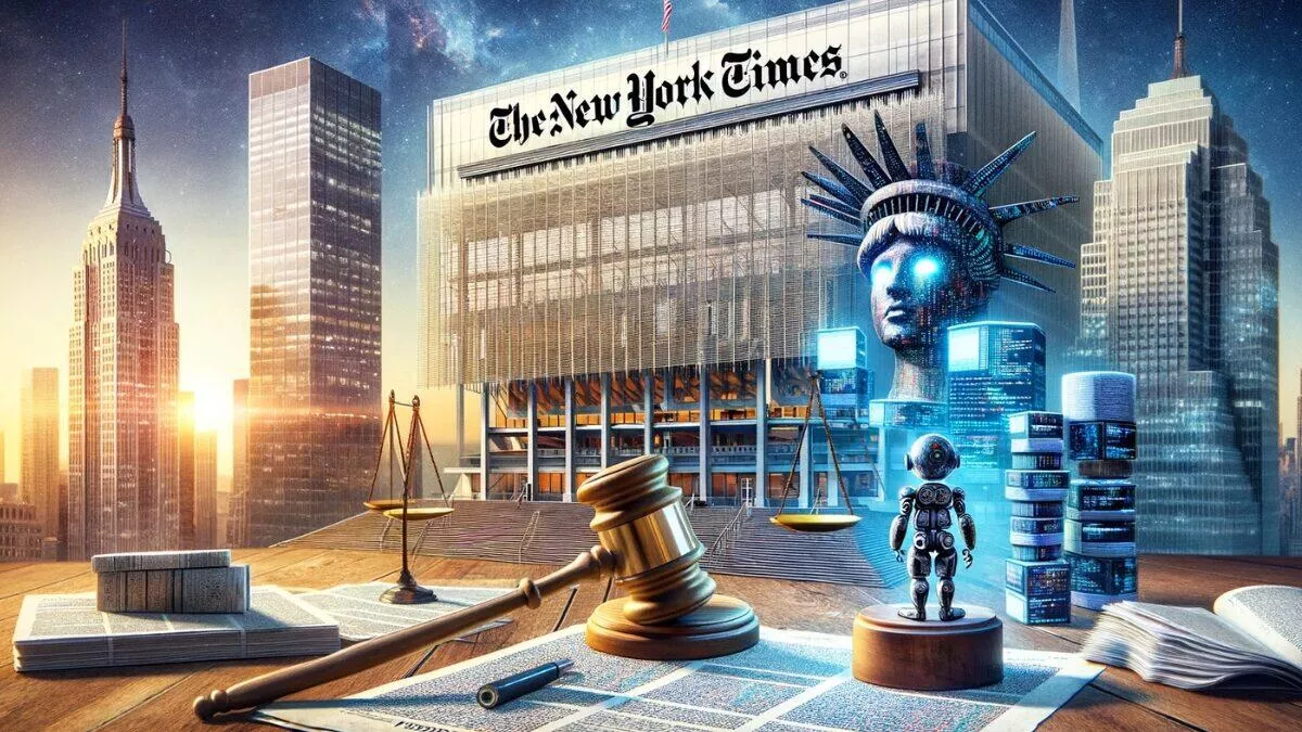 The New York Times žaluje giganty v oblasti umělé inteligence! Znamená to konec bezpráví v AI?
