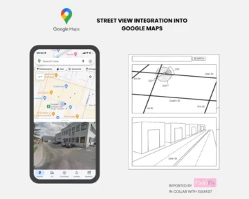 Mapy Google patent Street View plánek