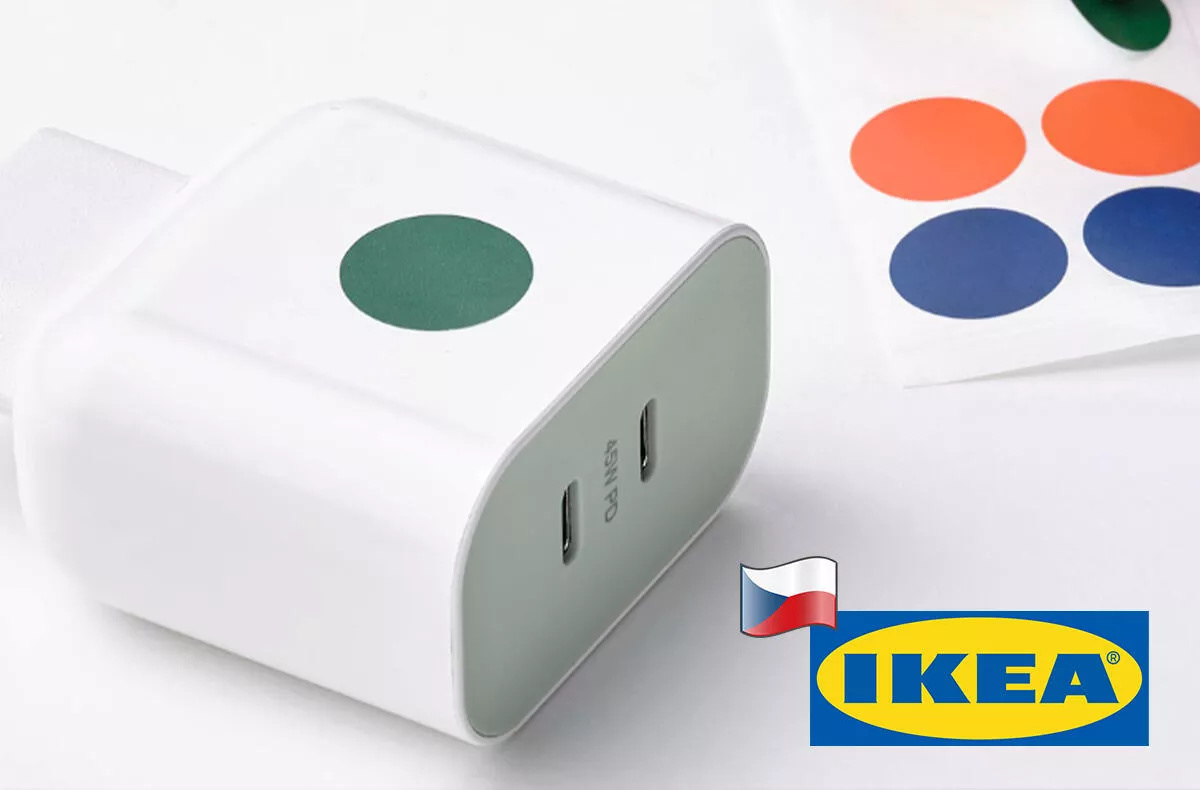 IKEA nabíječka 45W dual