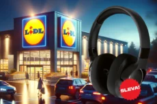 LIDL sluchátka sleva