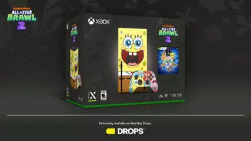 Xbox Series X Spongebob v kalhotách