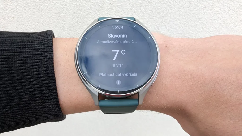 Xiaomi Watch 2 počasí