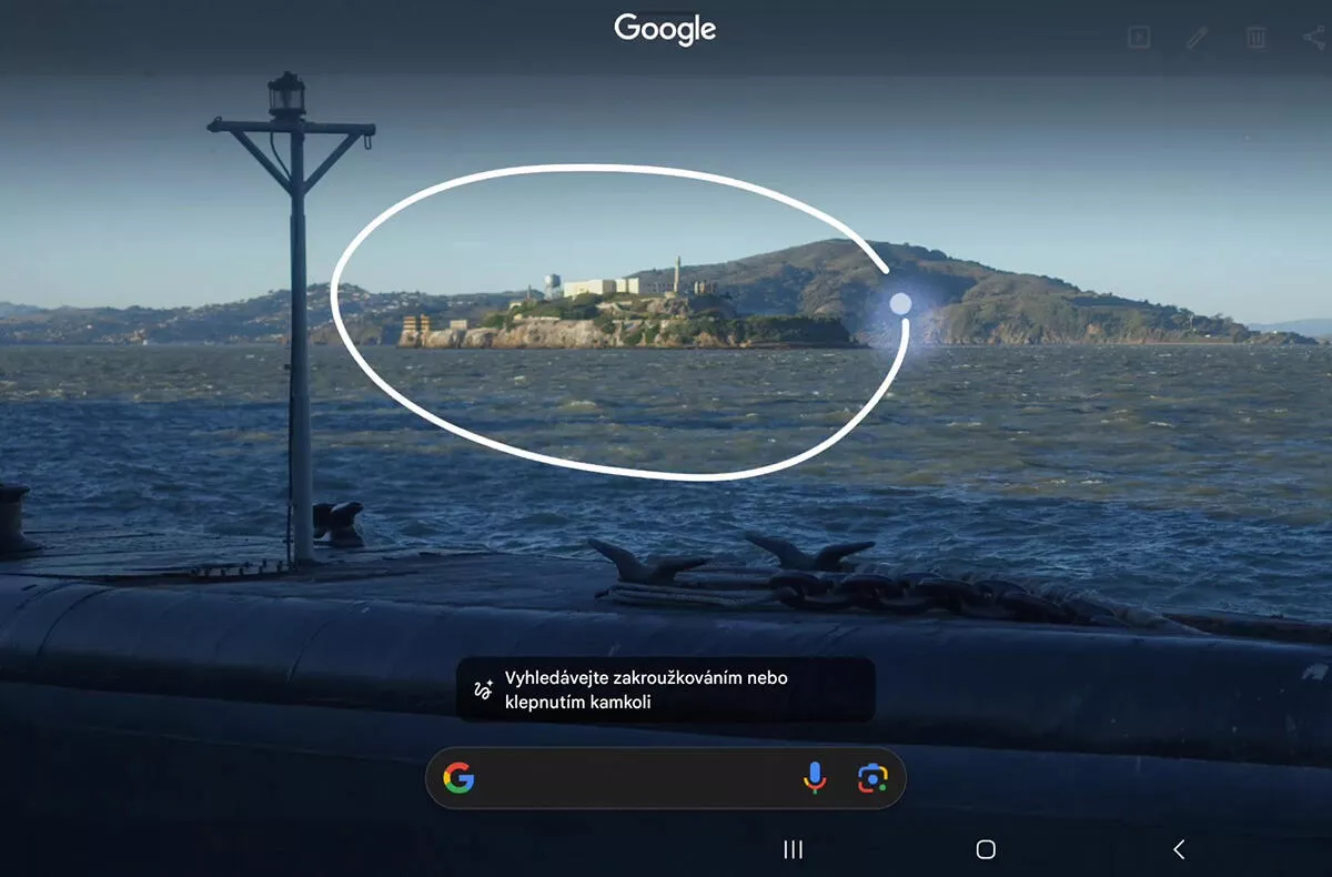 circle to search with google