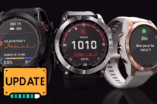 Garmin Fenix 7 aktualizace