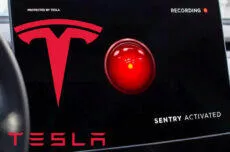 tesla sentry mode