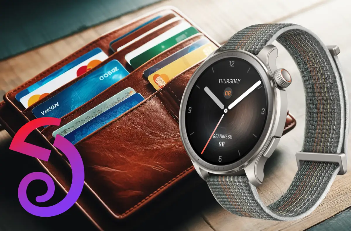 amazfit hodinky penezenka