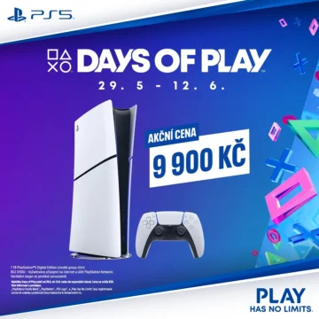 Days of Play sleva PlayStation 5