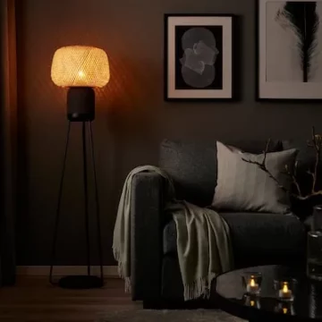 IKEA SYMFONISK lampa s wifi reproduktorem