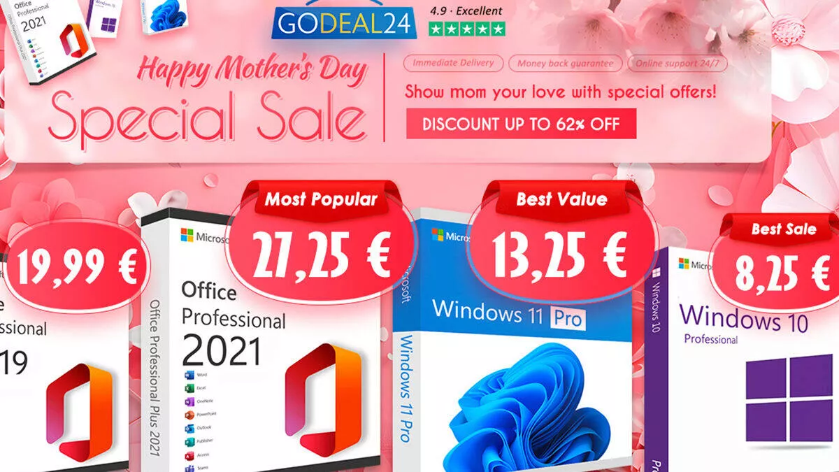 Upgradujte svůj počítač! Doživotní klíč k Office 2021 Pro je nyní pouze za 27,25 €