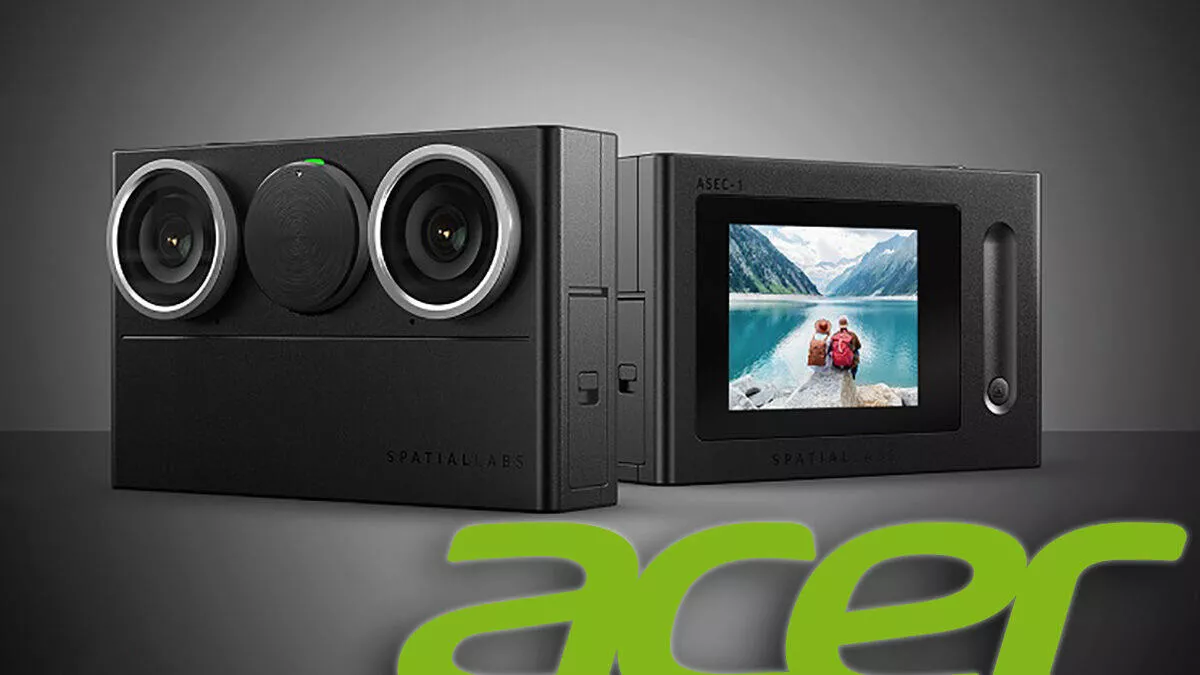 Acer představil unikátní 3D kameru. K čemu slouží?
