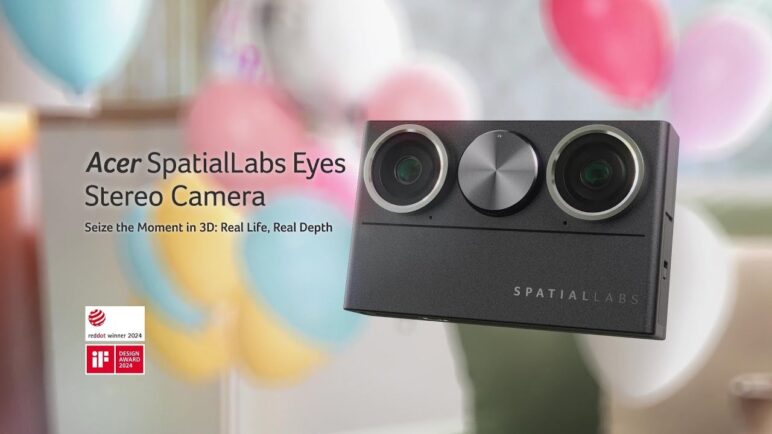 Acer SpatialLabs™ Eyes Stereo Camera – Seize the Moment in 3D: Real Life, Real Depth | Acer