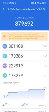 huawei pura 70 pro AnTuTu