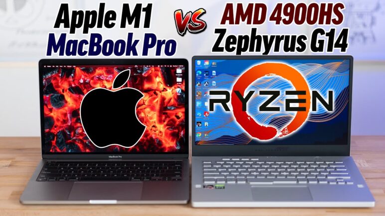 Apple M1 vs AMD 4900HS with RTX 2060 - Finally a Match?