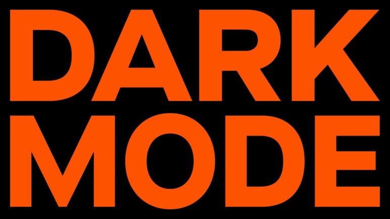 Did someone say... Dark mode? 🌚