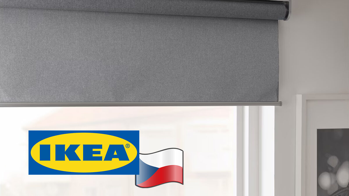 Češi, IKEA má v akci zatemňovací chytré rolety FYRTUR! Levnější nikdy nebyly