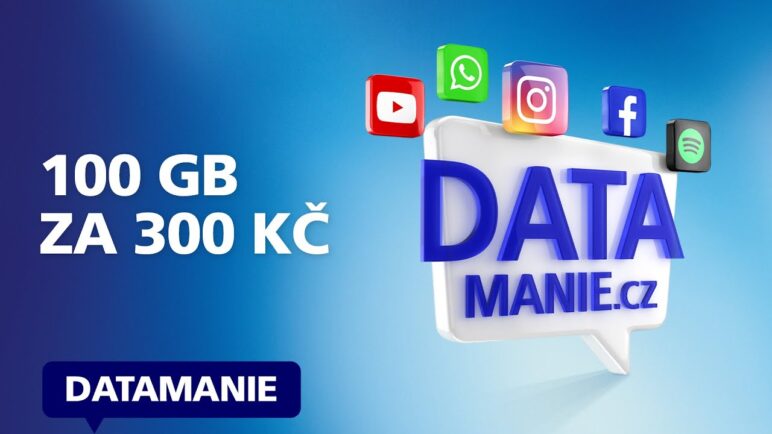 Letní nášup - 100 GB za 300 Kč