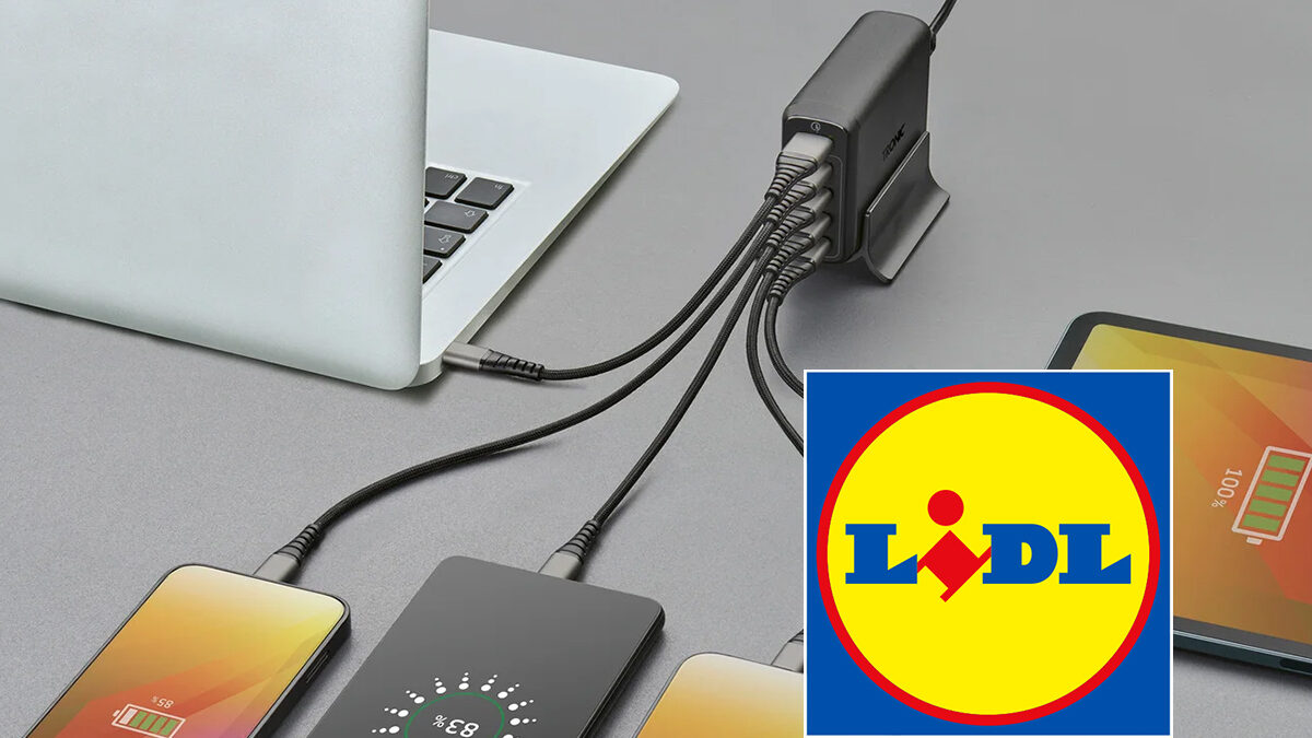 Lidl začal prodávat unikátní nabíječku! Nabije až 5 zařízení naráz a nestojí moc