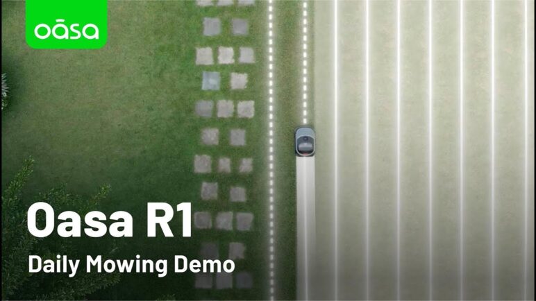 Oasa R1 Daily Mowing Demo