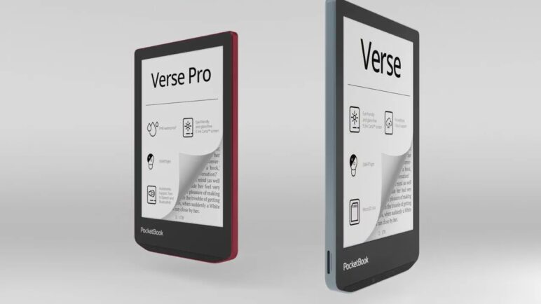 Super-thin 6'' PocketBook Verse and Verse Pro e-readers - all you need for your reading pleasure