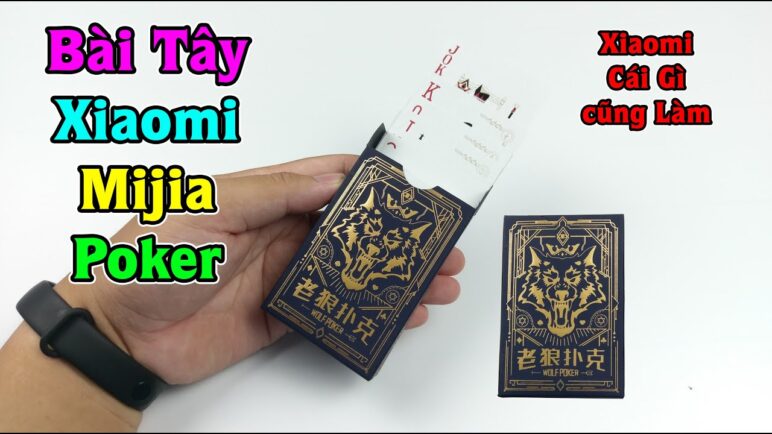 Trên Tay Bài Tây Xiaomi Mijia Poker: Chất Giấy Đẹp, Mực In Nét