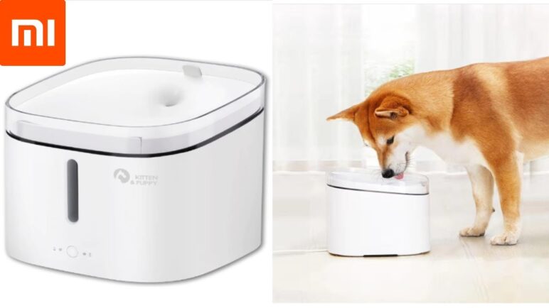 Xiaomi Kitten Puppy Pet Water Dispenser.(link in description)