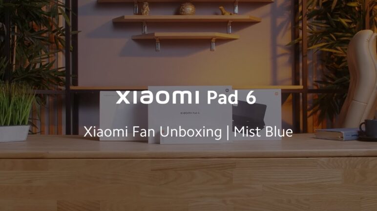 Xiaomi Pad 6 Mist Blue | Xiaomi Fan Unboxing