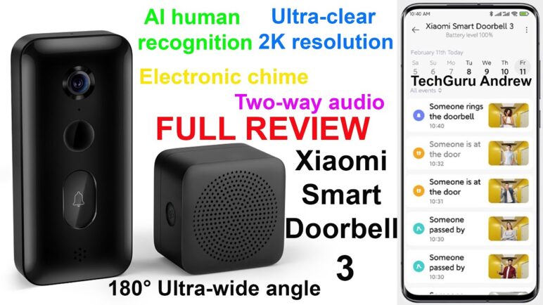 Xiaomi Smart Doorbell 3 REVIEW
