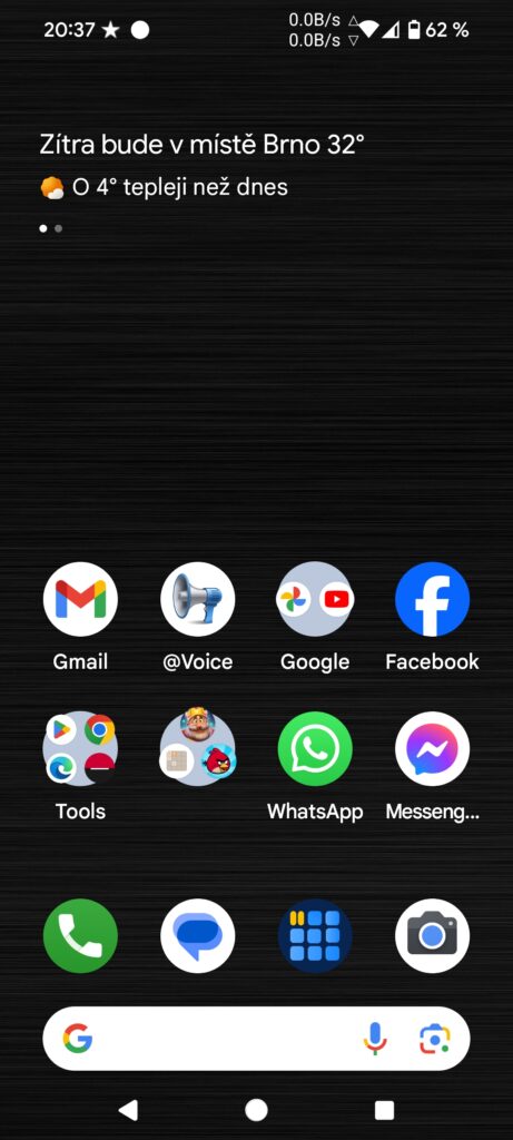 Android 15 launcher