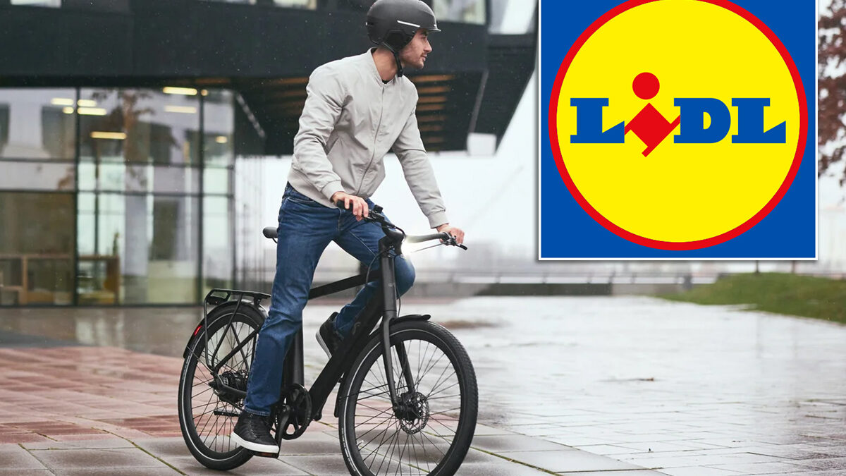 LIDL zlevnil elektrické kolo do města. Doveze vás 100 km daleko a stojí teď o čtvrtinu míň