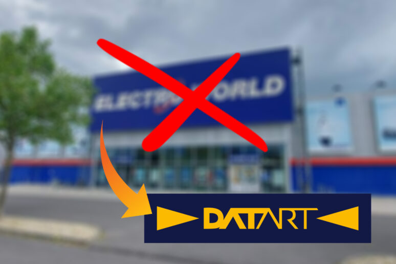 datart electro world spojení