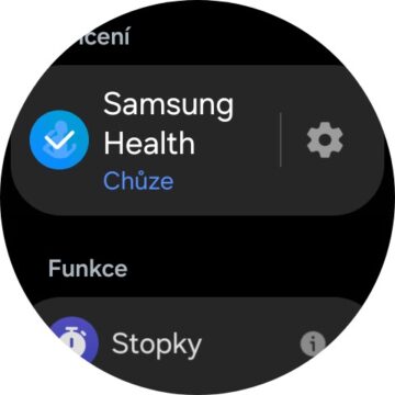 Galaxy Watch Ultra akční tlačítko