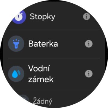 Galaxy Watch Ultra akční tlačítko