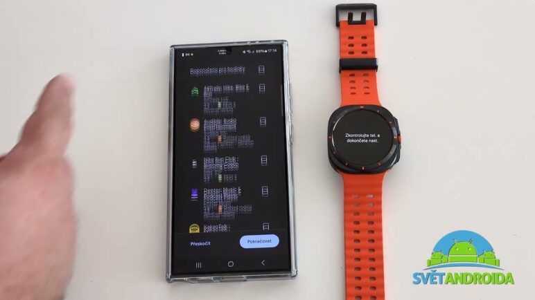 Galaxy Watch Ultra Instalace