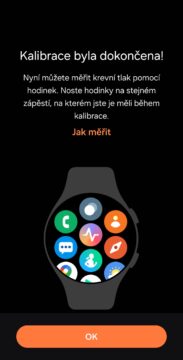 Galaxy Watch Ultra měření tlaku kalibrace