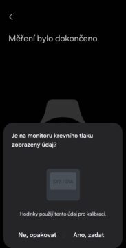 Galaxy Watch Ultra měření tlaku kalibrace