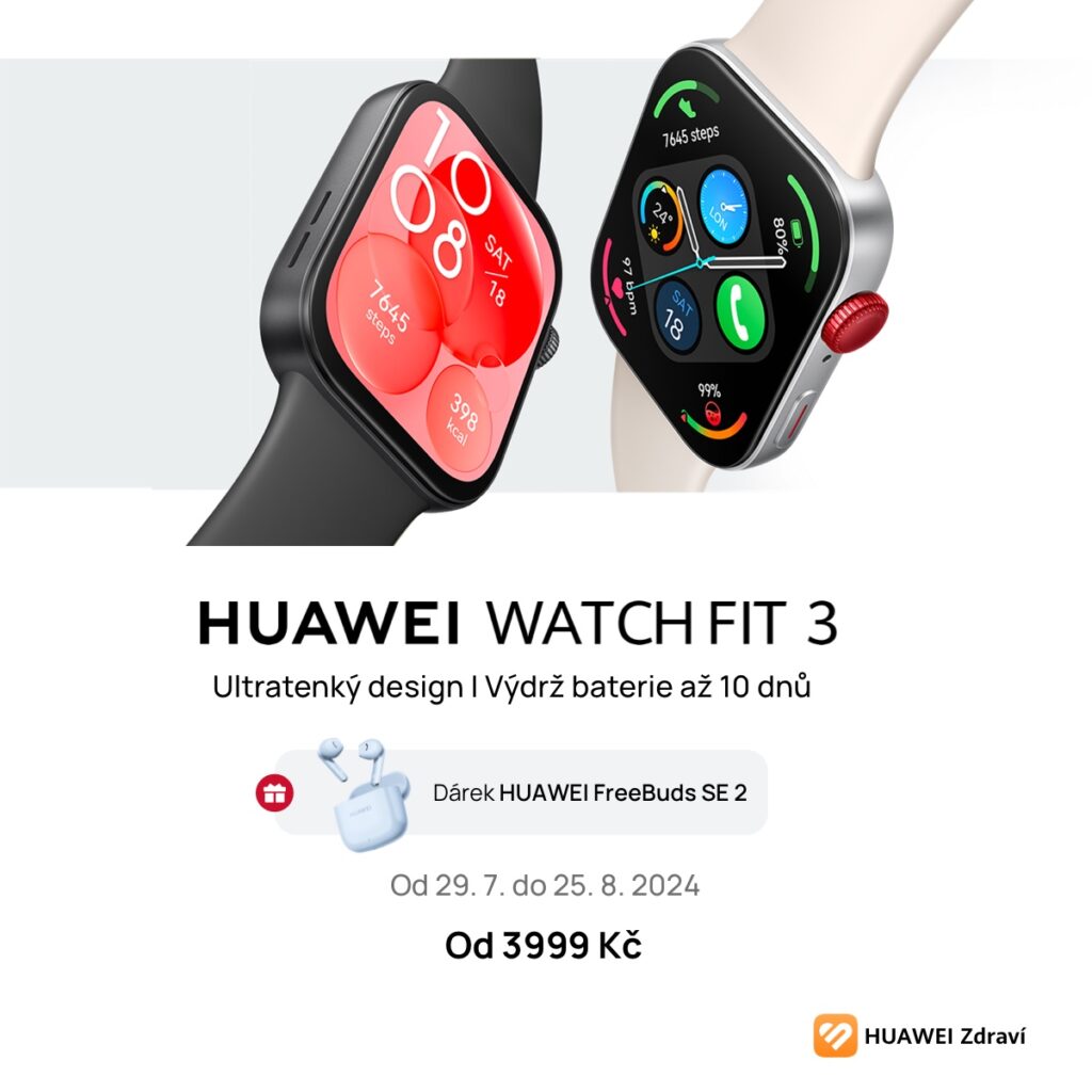 huawei watch fit 3 + dárek